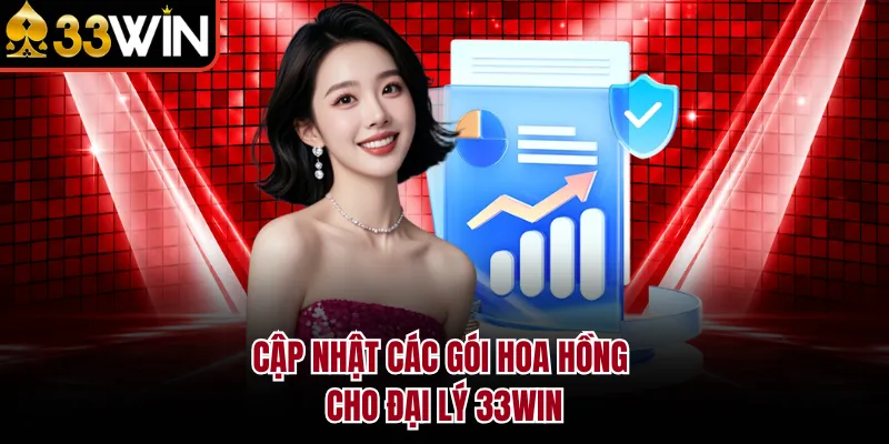 Cập nhật các gói hoa hồng cho đại lý 33WIN