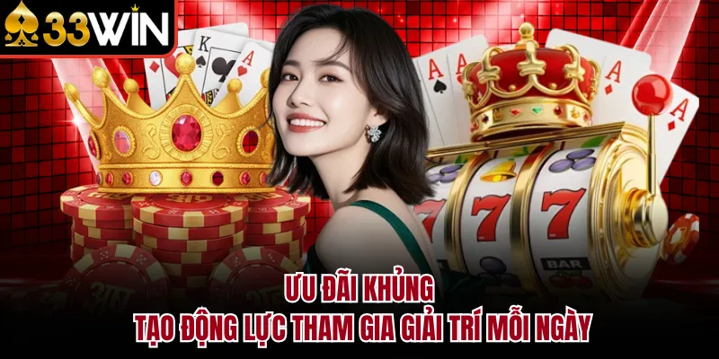 Ưu đãi khủng tạo động lực tham gia giải trí mỗi ngày